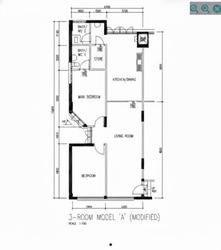 Blk 210 Hougang Street 21 (Hougang), HDB 3 Rooms #522714701
